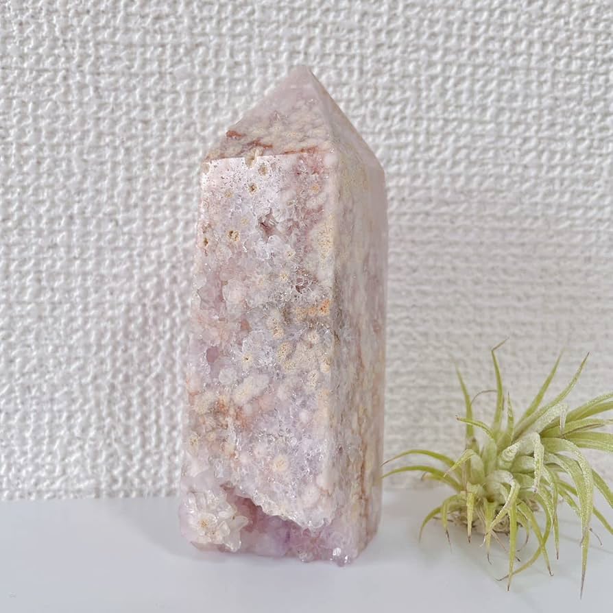 ピンクアメジスト フラワーアゲート タワー ポイント 【公式通販】 ピンクアメジスト フラワーアゲート タワー ポイント 【公式通販】